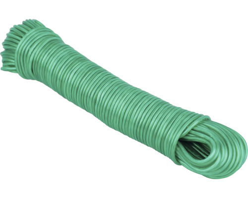 Corde en plastique enroulée