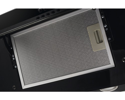 Hotte aspirante avec filtre à graisse métallique