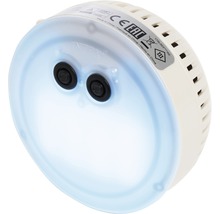 Détecteur de fumée rond avec éclairage LED bleu