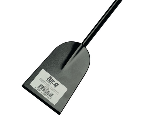 Pelle à feu en métal avec manche