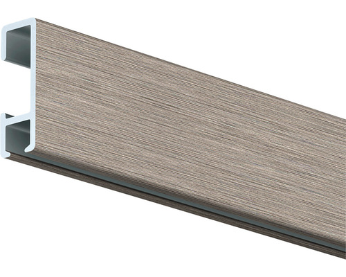 Profilé en aluminium aspect bois