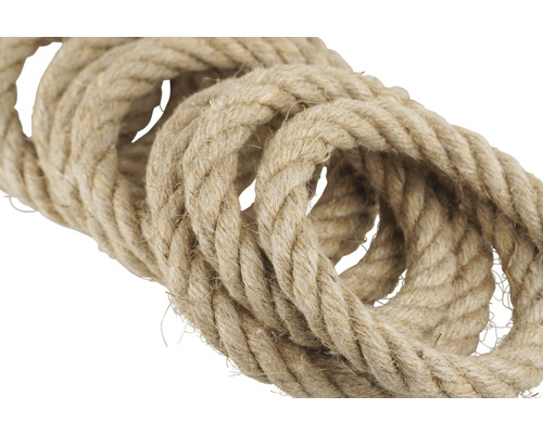 Corde de chanvre, torsadée