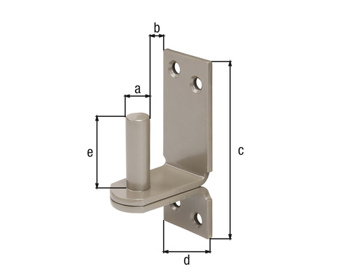Türangel mit Abmessungen