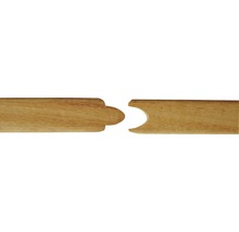 Planche pour terrasses Bangkirai 2400x145x25 mm pose infinie