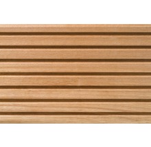 Planche pour terrasses Bangkirai 2400x145x25 mm pose infinie