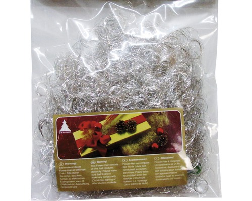 Guirlande métallique dans un sac