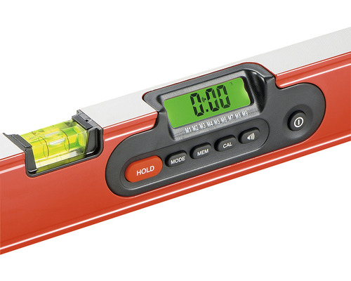 Digitale Wasserwaage mit Display und Libelle