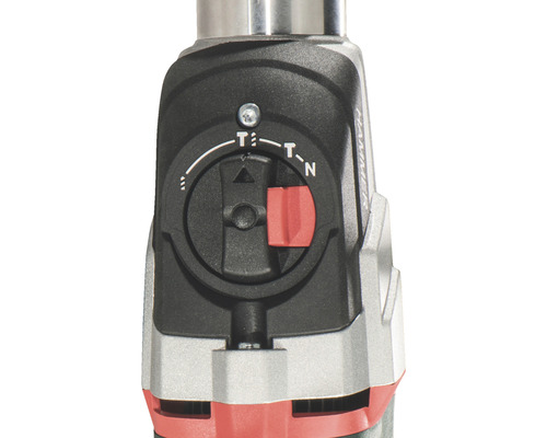 Detailaufnahme einer Schlagbohrmaschine mit Funktionswahlschalter