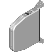 ARON Vorbaurollladen PVC grau 550 x 2115 mm Kasten Aluminium RAL 7016 anthrazitgrau Gurtzug Links-thumb-2