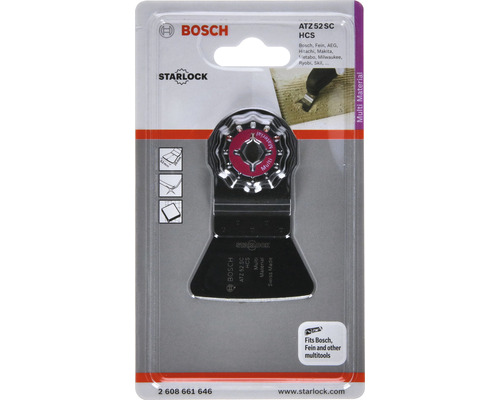 Bosch ATZ 52 SC HCS Multifunktionswerkzeug-Zubehör in Verpackung