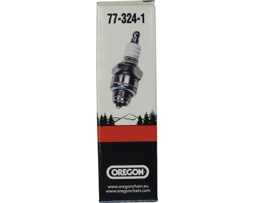 Bougie d''allumage Oregon sur l''emballage