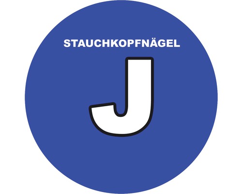 Symbol für Stauchkopfnägel