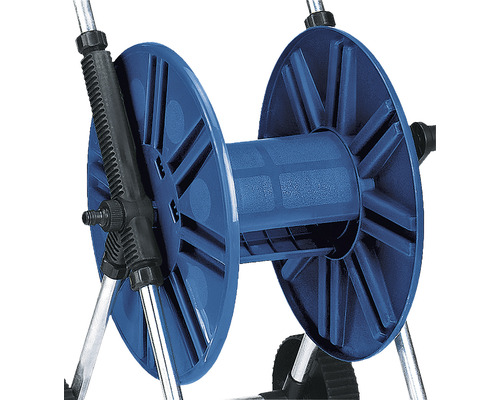 Dévidoir de tuyau d''arrosage avec pistolet d''arrosage