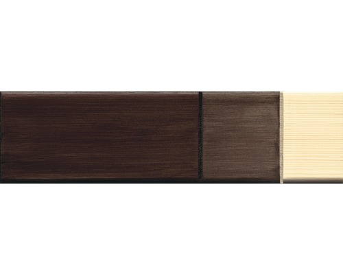 Échantillon de lasure pour bois sur pin