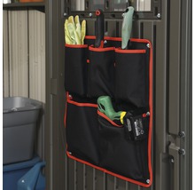 Sac à outils avec outils de jardin pour rangement mural