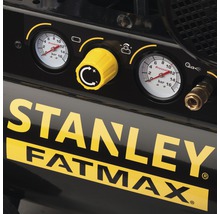 Compresseur Stanley Fatmax avec manomètre et bouton de réglage