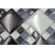 Gros plan d''une mosaïque en verre et céramique