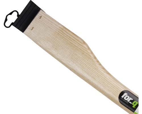 Manche de hache en bois avec dispositif de suspension