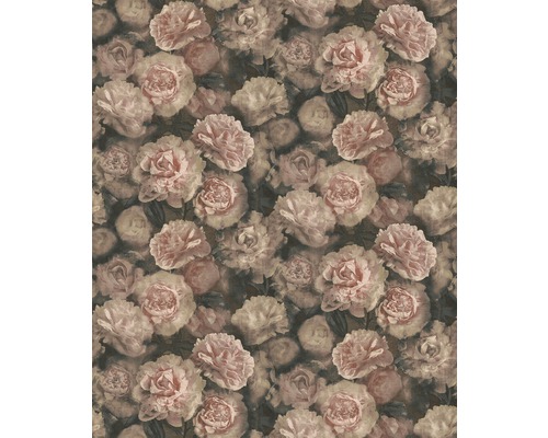 Papier peint à motif de roses