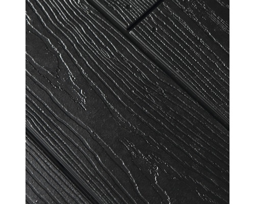 Lames de terrasse en composite bois-polymère avec structure en bois