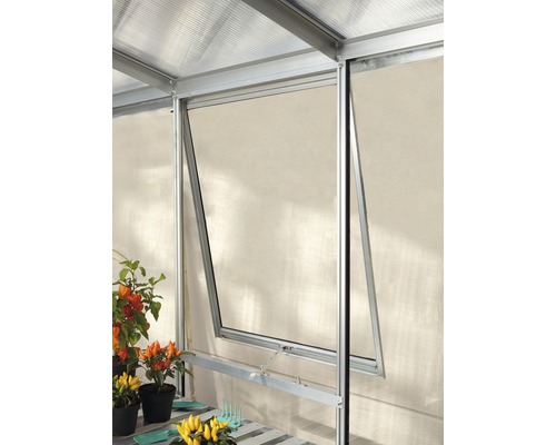 Fenêtre latérale V avec verre de sécurité trempé 3mm, aluminium