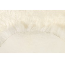 Peau de mouton blanc 100x70 cm-thumb-1