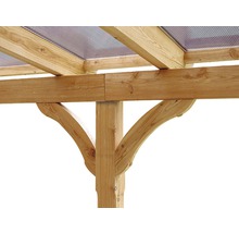 Toiture pour terrasses Rimini, 541x250 cm, pin Douglas