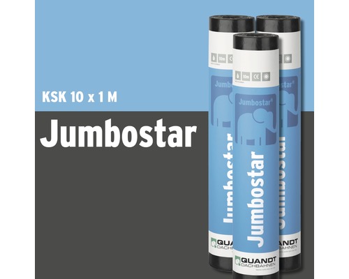 Bande autocollante à froid Quandt en bitume Jumbostar® KSK ZL rouleau de 10 m x 1 m = 10 m²