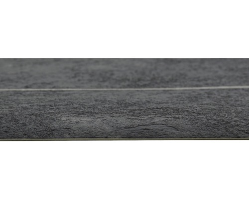 Gros plan d''un sol vinyle gris foncé avec aspect pierre
