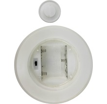 Compartiment à piles d''une lampe LED avec couvercle séparé