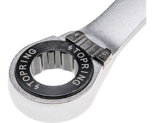 Gros plan d''une clé polygonale portant l''inscription S. TOPRING