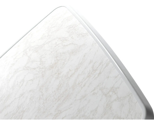 Vue détaillée d''un plateau de table avec aspect marbre