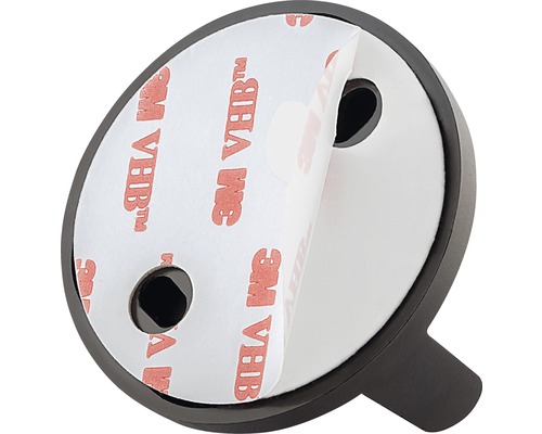 Patère murale avec surface adhésive