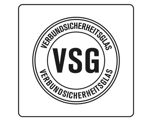 Marquage verre de sécurité feuilleté