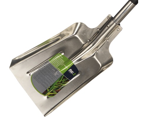 Transplantoir en métal avec étiquette