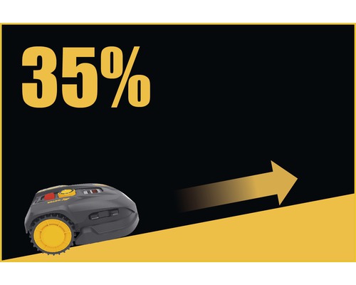 Rasenmähroboter mit 35 Prozent Rabatt