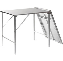 Table pliante VEBA en métal aluminium-thumb-1