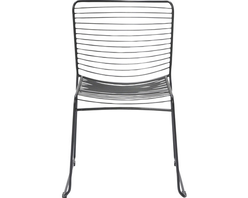 Chaise en fil de métal