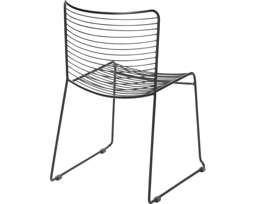 Chaise en fil métallique