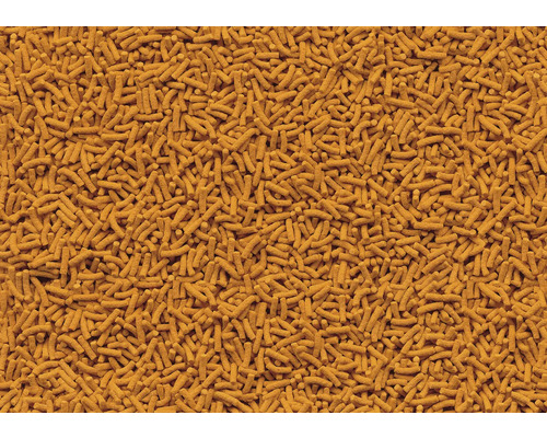 Nahaufnahme von Fischfutter in Stäbchenform