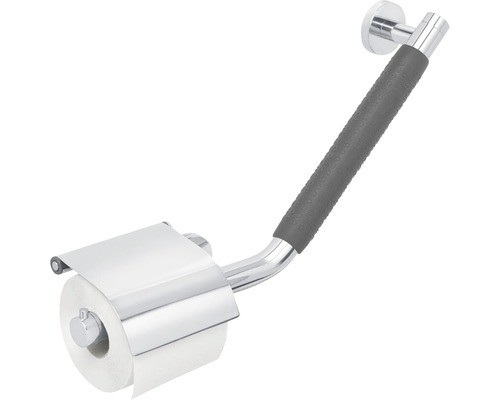 Porte-papier toilette avec barre d''appui pour la salle de bains