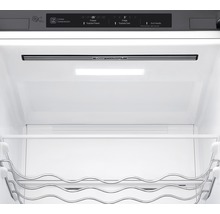 Réfrigérateur-congélateur LG GBB62PZGFN lxhxp 59,5 x 203 x 68,2 cm compartiment de réfrigération 277 l compartiment de congélation 107 l 215 kWh par an acier inoxydable-thumb-12