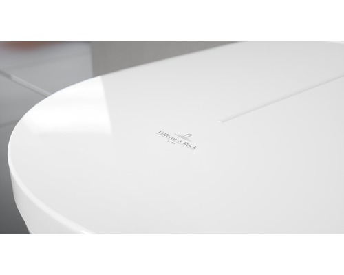 Villeroy & Boch Logo auf einem Bad-WC