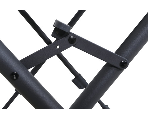 Detailansicht des Gestells eines Wäscheständers