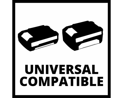 Symbole de compatibilité universelle avec les batteries