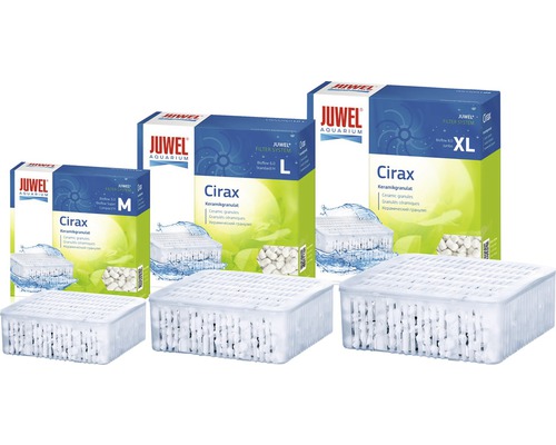 Juwel Cirax Filtergranulat in den Größen M, L und XL