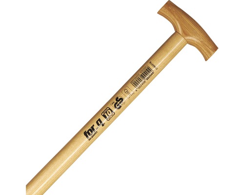 Holzstiel mit T-Griff für Gartengeräte
