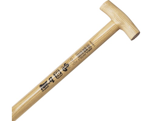 Manche en bois avec poignée en T pour outils de jardin