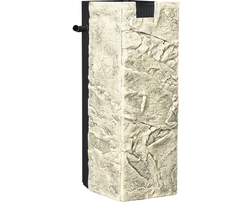 Filtre d''aquarium avec structure de roche