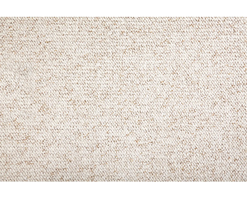 Nahaufnahme eines beigen Teppichs mit Textur